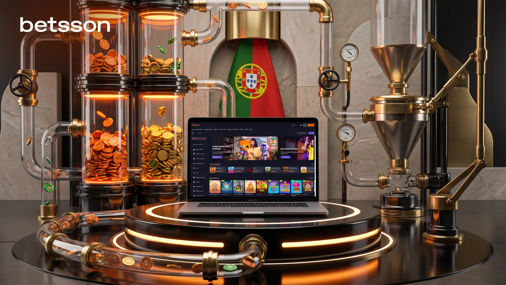Betsson Casino em Portugal, jogos, casino ao vivo e bónus em 2026
